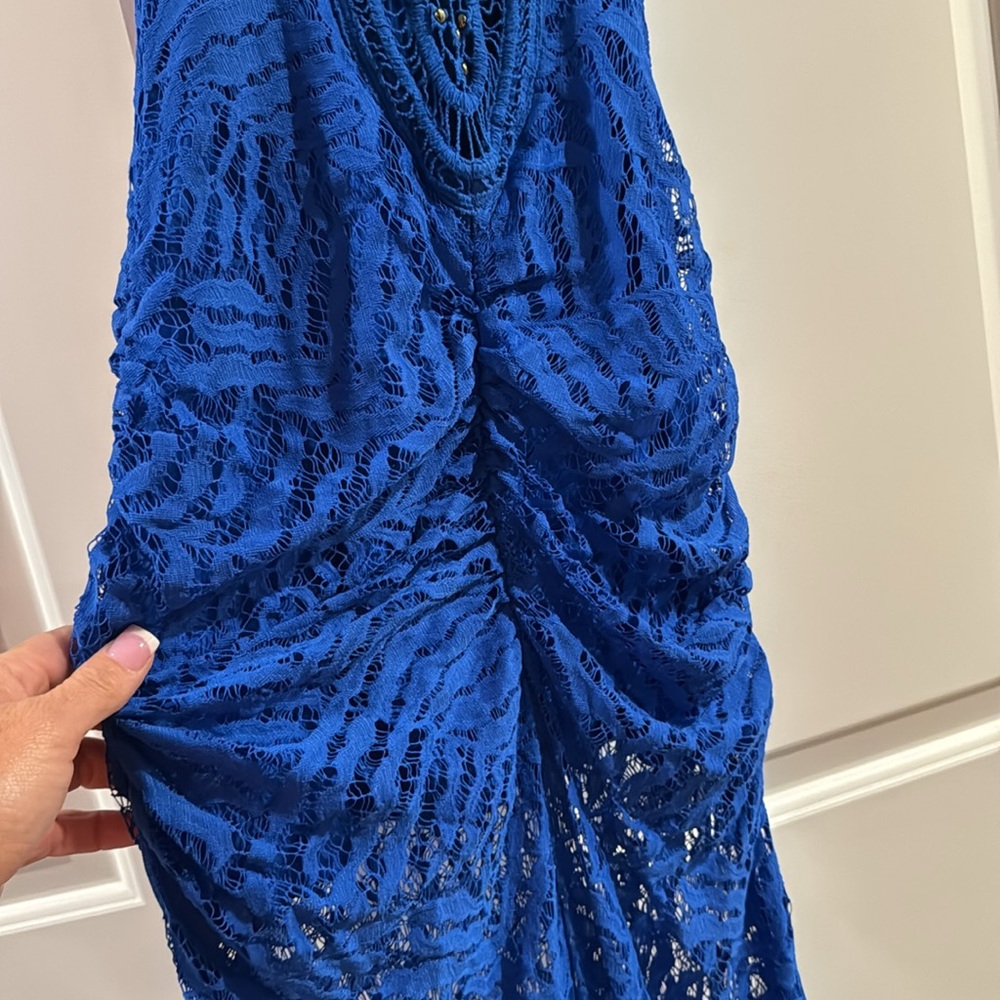 Royal Blue Sky Dress - Picture 3 of 4